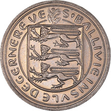 Coin, Guernsey, 5 Pence, 1977