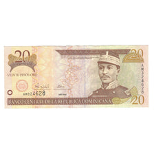 Billet, République Dominicaine, 20 Pesos Oro, 2000, KM:166a, TTB
