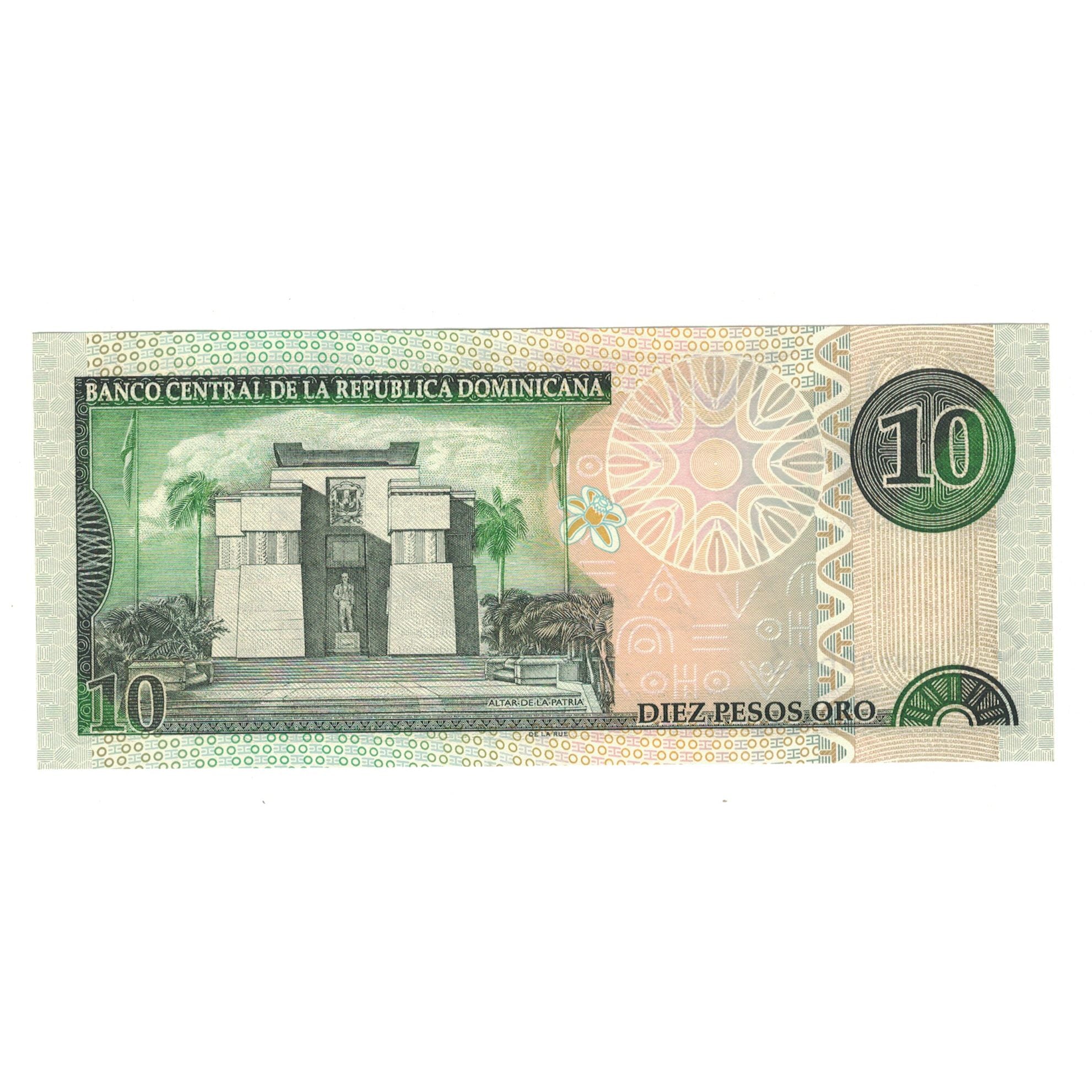 Billet, République Dominicaine, 10 Pesos Oro, 2002, KM:168b, TTB+