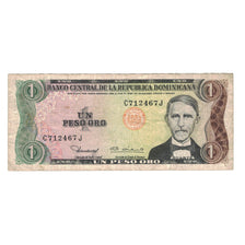 Billet, République Dominicaine, 1 Peso Oro, KM:116a, TB