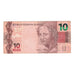 Banknote, Brazil, 10 Reais, 2010, VF(30-35)