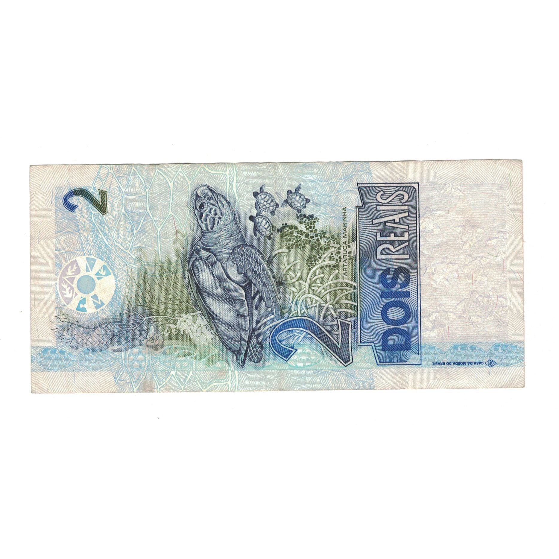Geldschein, Brasilien, 2 Reais, S+