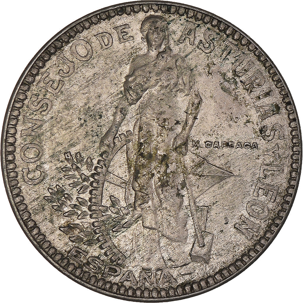 Moneda, España, 2 Pesetas, 1937