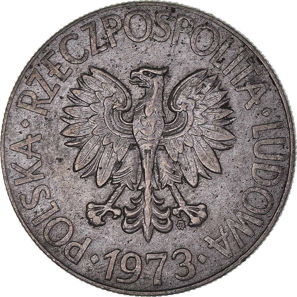 Coin, Poland, 10 Zlotych, 1973