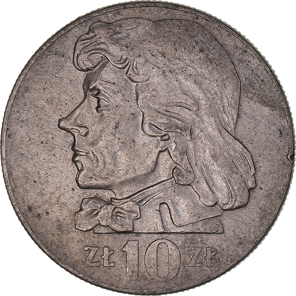 Coin, Poland, 10 Zlotych, 1973