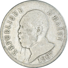 Moneda, Haití, 50 Centimes, 1907