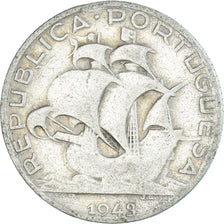Coin, Portugal, 2-1/2 Escudos, 1943