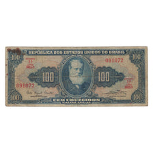 Banknote, Brazil, 100 Cruzeiros, KM:170a, VG(8-10)