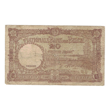 Geldschein, Belgien, 20 Francs, 1948, 1948-09-01, KM:116, SGE