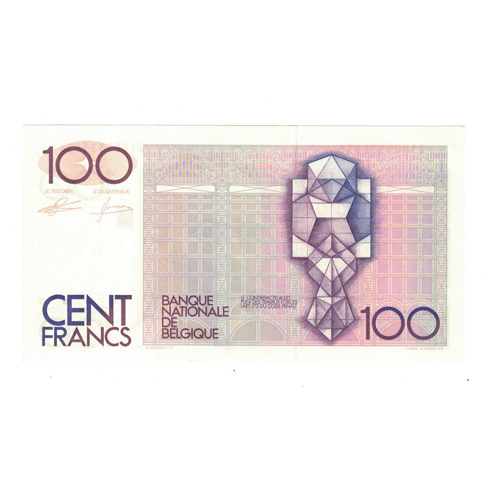 Banknote, Belgium, 100 Francs, KM:142a, AU(55-58)