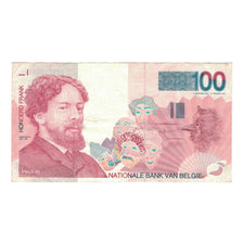 Billete, 100 Francs, Bélgica, KM:147, MBC