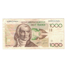 Banknot, Belgia, 1000 Francs, KM:144a, EF(40-45)