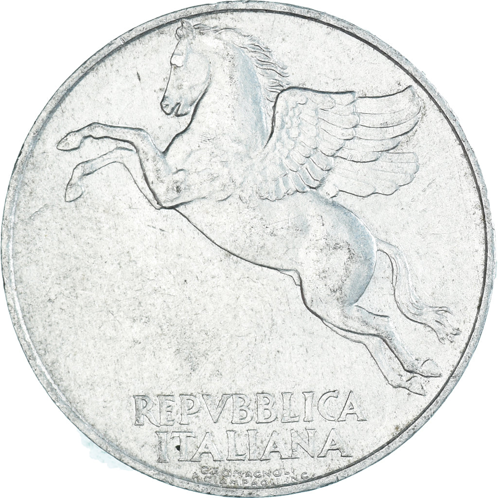 Monnaie, Italie, 10 Lire, 1948