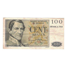 Billet, Belgique, 100 Francs, 1958, 5-2-1958, KM:129c, TB+
