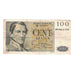 Nota, Bélgica, 100 Francs, 1958, 5-2-1958, KM:129c, VF(30-35)