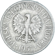 Münze, Polen, 50 Groszy, 1957