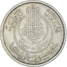 Monnaie, Tunisie, 50 Francs, 1950