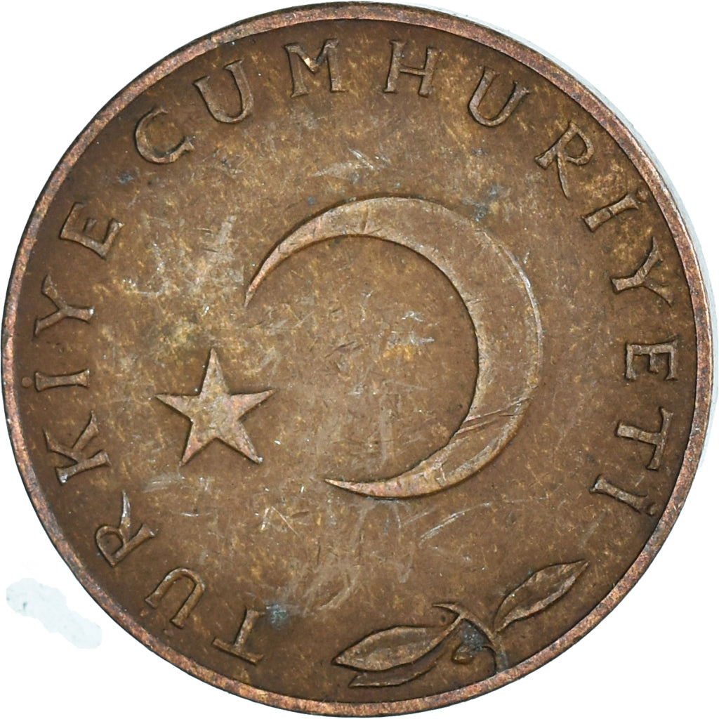 Moneta, Turchia, 5 Kurus, 1962