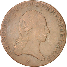 Austria, 3 Kreuzer, 1800 S, KM:2115.3, VF(30-35), Copper
