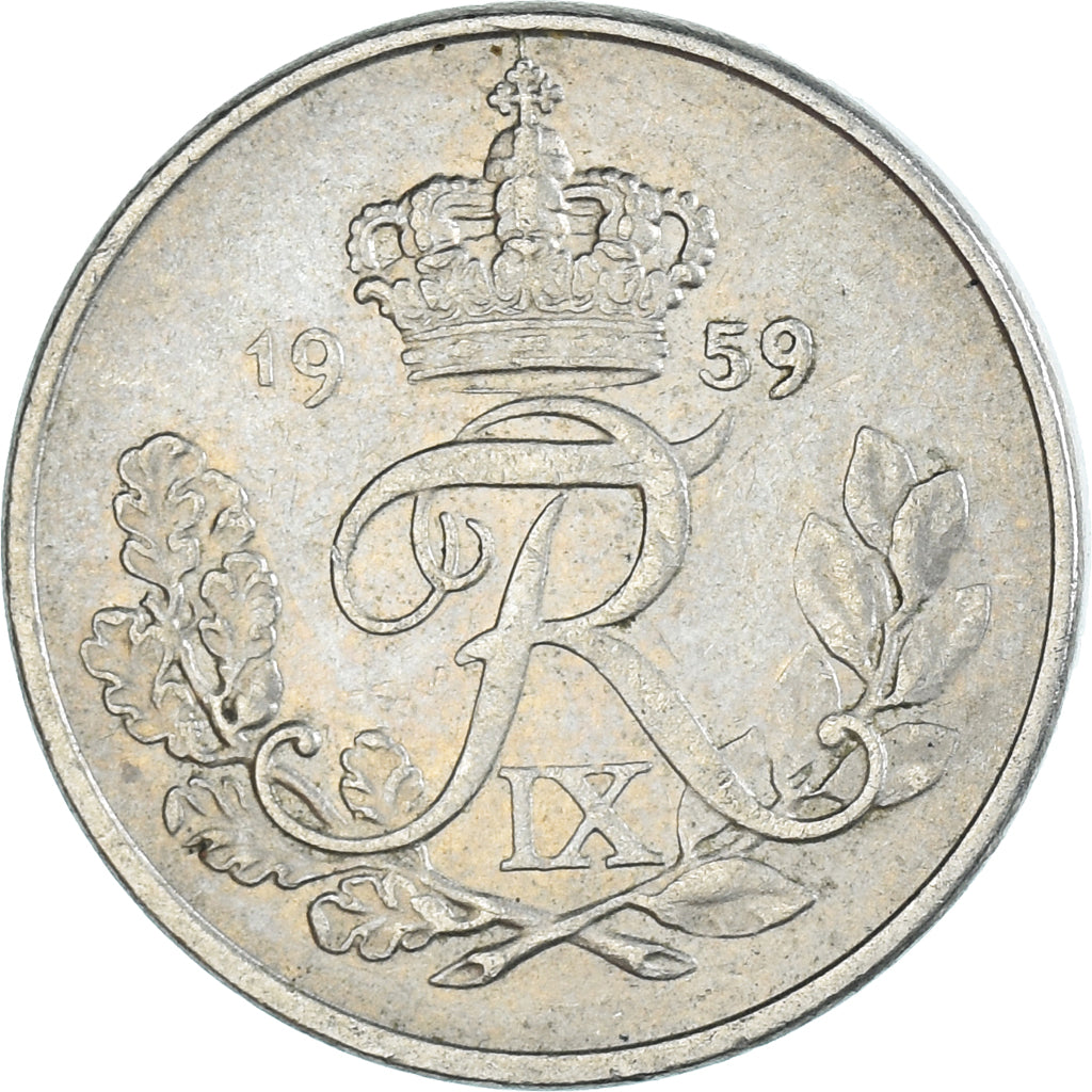 Coin, Denmark, 10 Öre, 1959