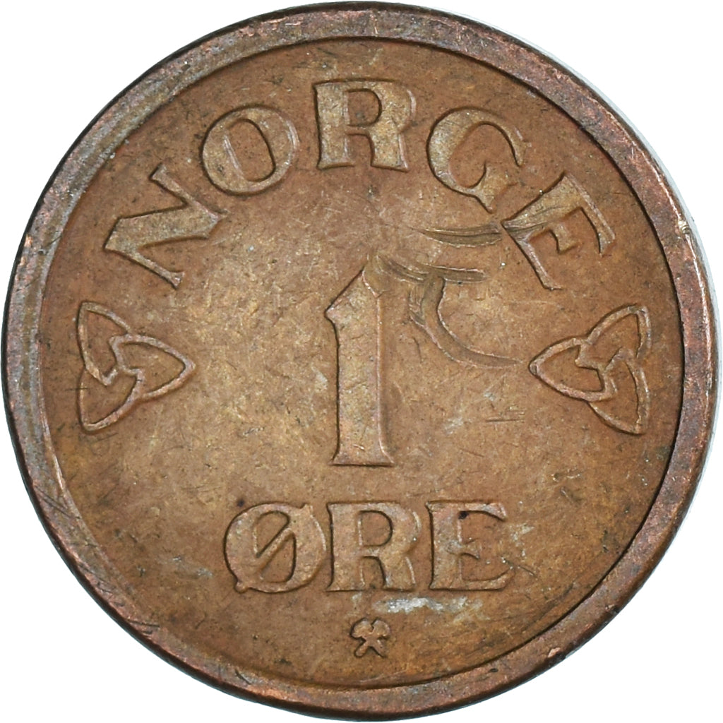 Münze, Norwegen, Ore, 1955