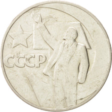 Russia, Rouble, 1967, KM:140.1, TB+, Copper-Nickel-Zinc