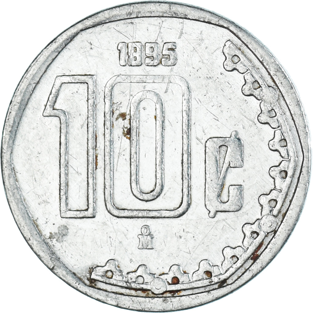 Moneda, México, 10 Centavos, 1995