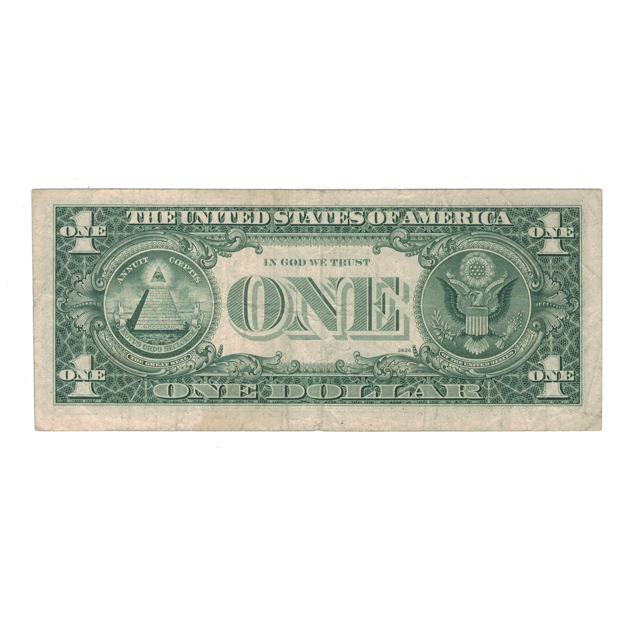 Billete, One Dollar, 1977A, Estados Unidos, BC