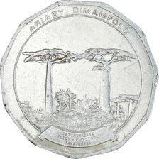 Moneta, Madagascar, 50 Ariary, 1992