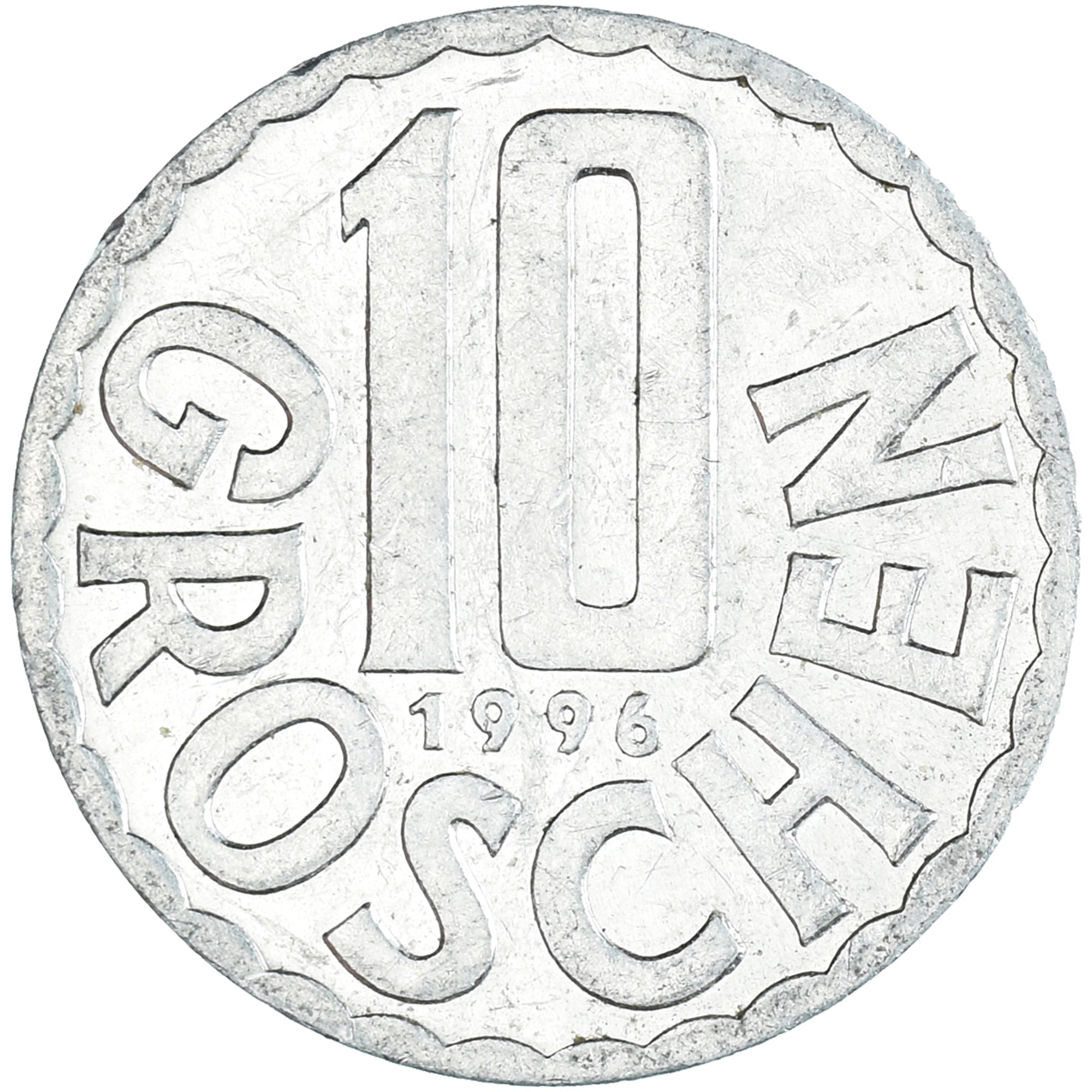 Coin, Austria, 10 Groschen, 1996