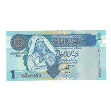 Billet, Libye, 1 Dinar, 2004, KM:68a, NEUF