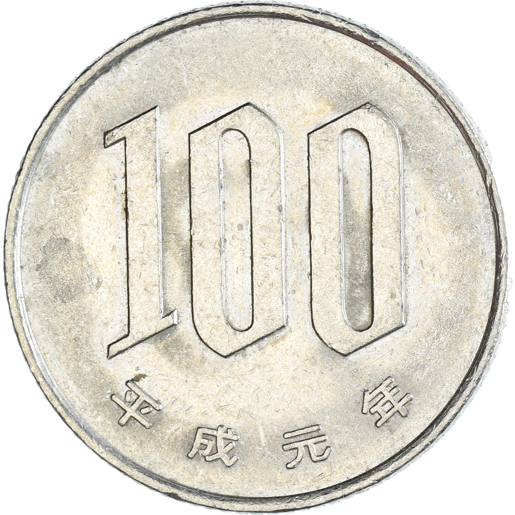 Moneta, Giappone, 100 Yen, 1989