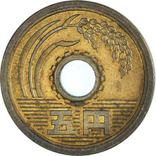 Coin, Japan, 5 Yen, 1972
