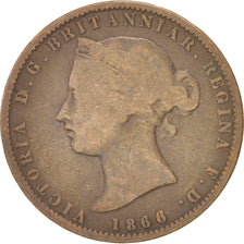Jersey, Victoria, 1/13 Shilling, 1866, KM:5, VF(20-25), Bronze