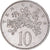 Moneda, Jamaica, 10 Cents, 1986