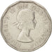 Canada, Elizabeth II, 5 Cents, Royal Canadian Mint, 1961, KM:50a, VF(30-35)