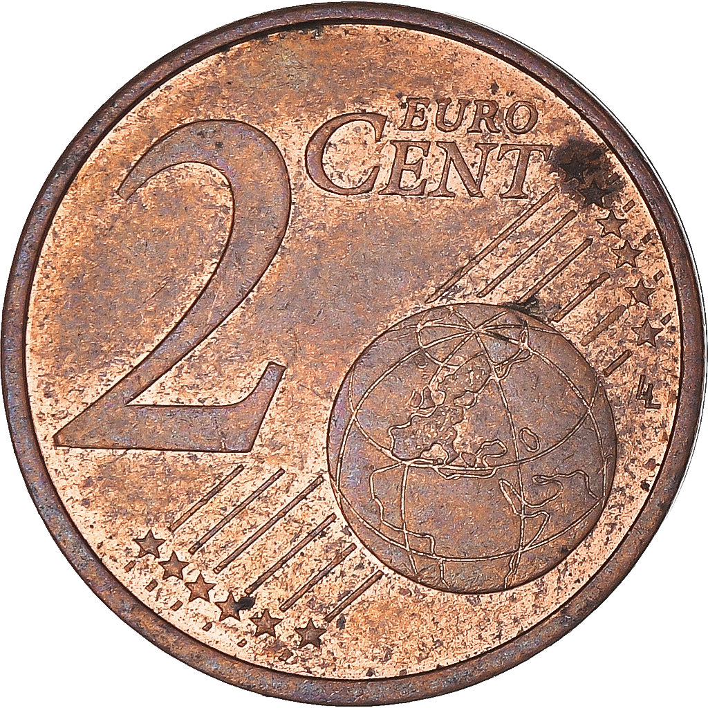 Coin, France, 2 Euro Cent, 2008