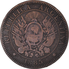 Monnaie, Argentine, 2 Centavos, 1885