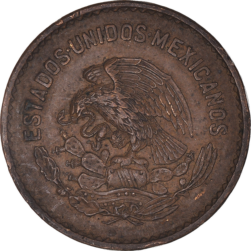Moneda, México, 5 Centavos, 1954