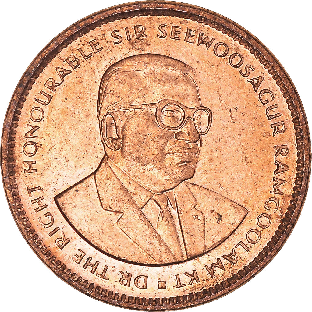 Moneta, Mauritius, 5 Cents, 1987