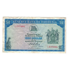 Banconote, Rhodesia, 1 Dollar, 1974, 1974-10-15, KM:30k, BB