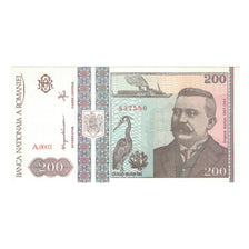 Banknot, Rumunia, 200 Lei, 1992, 1992-12, KM:100a, UNC(63)