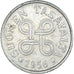 Monnaie, Finlande, 5 Markkaa, 1956