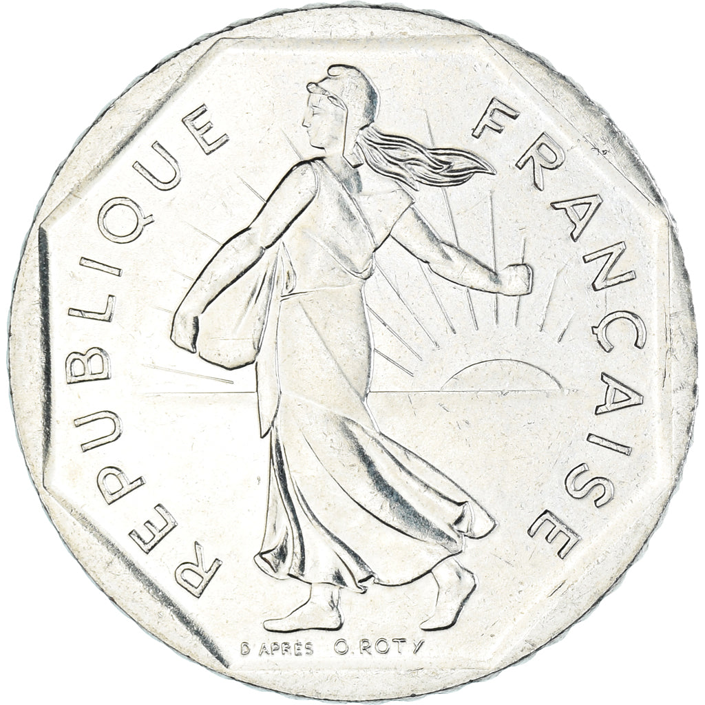 Coin, France, 2 Francs, 1992