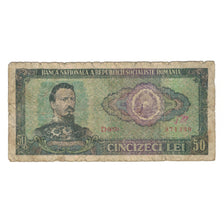 Banknote, Romania, 50 Lei, 1966, KM:96a, VG(8-10)