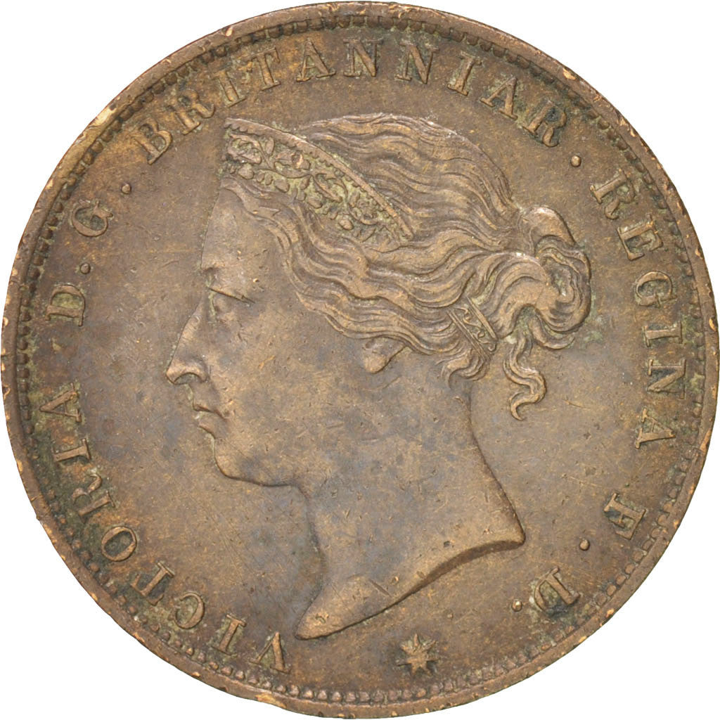 Jersey, Victoria, 1/24 Shilling, 1888, KM:7, EF(40-45), Bronze