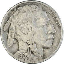 Coin, United States, 5 Cents, 1928
