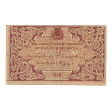 Billet, Russie, 1 Ruble, 1918, TB