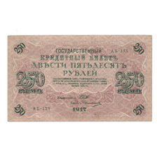 Banknote, Russia, 250 Rubles, 1917, KM:36, VF(30-35)