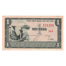 Billet, Viet Nam du Sud , 1 D<ox>ng, Undated (1955), KM:11a, TTB